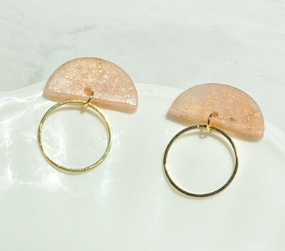Trianglun - Half Circle Single With Gold Ring